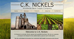 Desktop Screenshot of cknickels.com